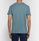 Patagonia - Logo-Print Organic Cotton-Jersey T-Shirt - Men - Blue