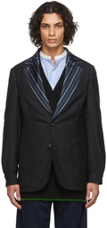 Maison Margiela Black Wool Blazer