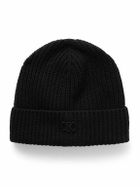 CELINE - Triomphe Logo-Embroidered Cashmere Beanie