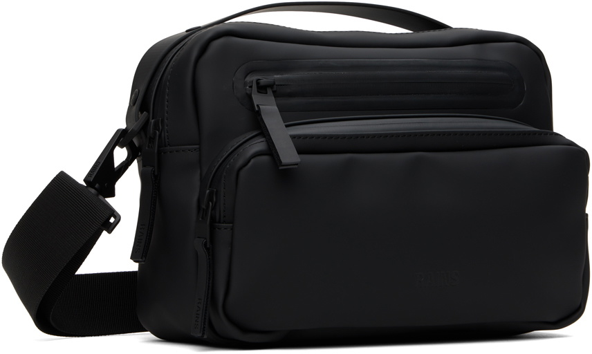 RAINS Black Cargo Box Bag