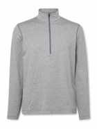 Lululemon - Stretch Recycled-Jersey Half-Zip Sweatshirt - Gray