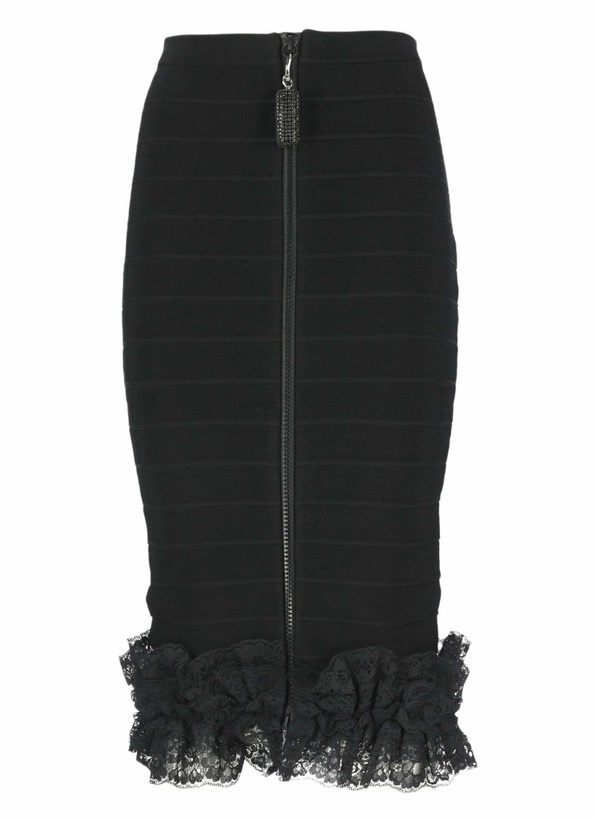 Photo: self-portrait Ruffle Midi Dress