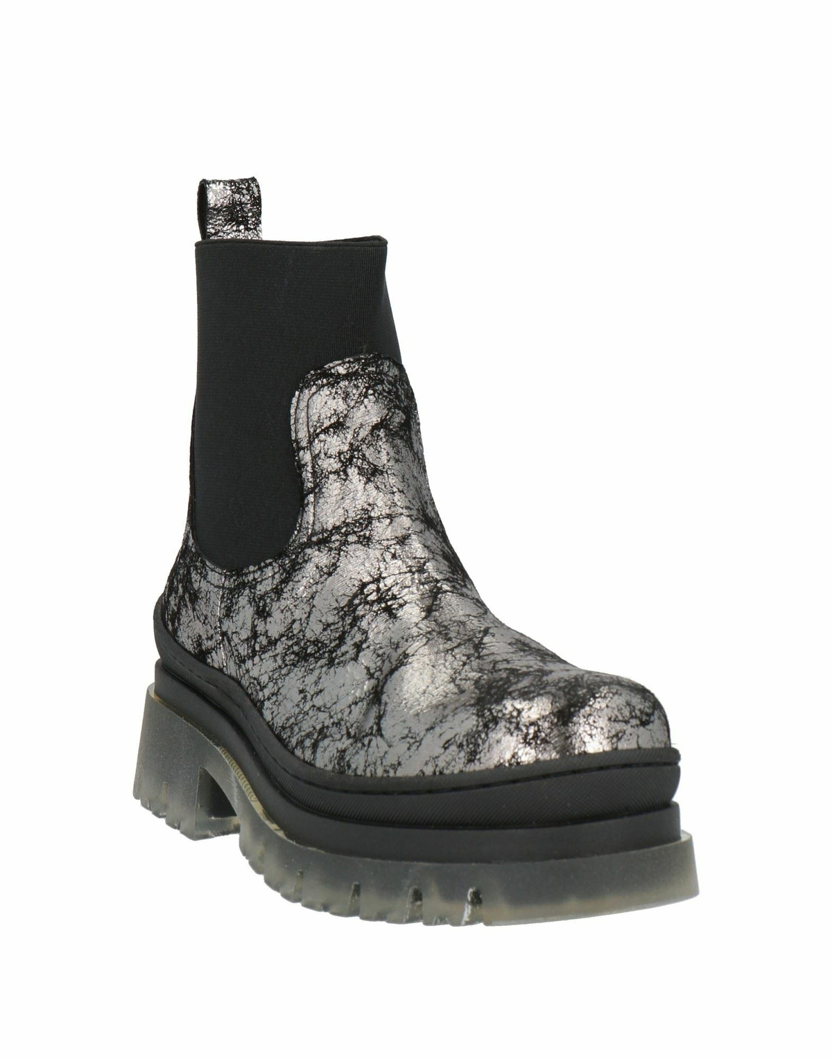 Manila Grace Womens Ankle boots in Silver