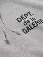 Gallery Dept. - Logo-Print Cotton-Blend Jersey Zip-Up Hoodie - Unknown