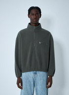 RIER Zip-Up Fleece Sweatshirt