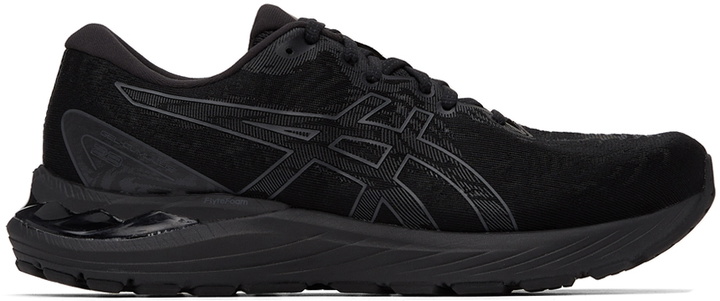 Photo: Asics Black Gel-Cumulus 23 Sneakers