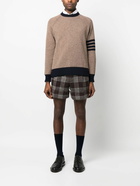 THOM BROWNE - 4-bar Wool Crewneck Jumper