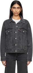 Levi's Black 90s Denim Trucker Jacket