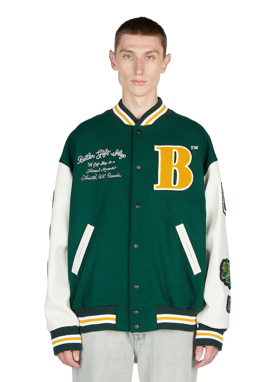 Better™ Gift Shop - Roots Embroidered Appliquéd Wool-Blend and