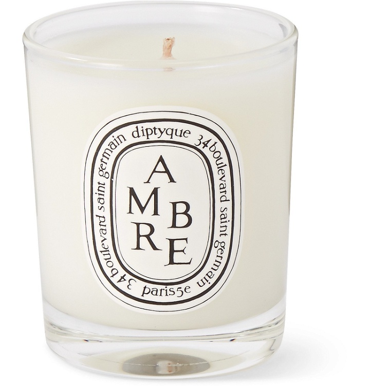 Photo: Diptyque - Ambre Scented Candle, 70g - Colorless