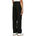 HOPE Black Velvet Van Trousers