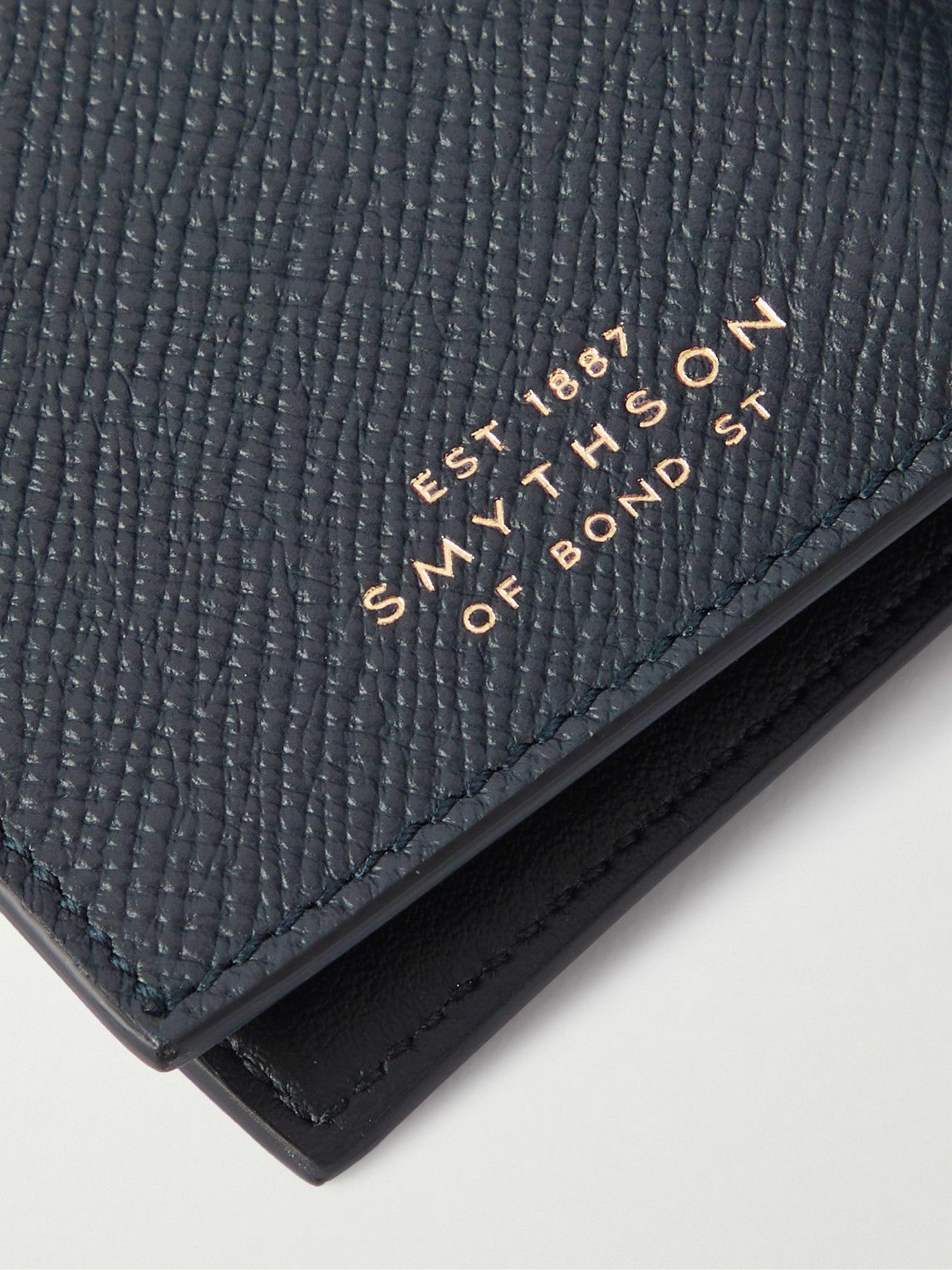 Smythson - Panama Cross-Grain Leather Cardholder