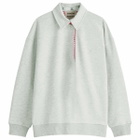 Damson Madder Women's Fifi Rugby Polo Top in Grey