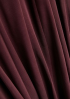 DE LA Vali Vasudha Rayon Midi Dress Burgundy