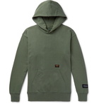 Carhartt WIP - Loopback Cotton-Blend Jersey Hoodie - Green