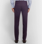 Paul Smith - Aubergine Soho Slim-Fit Wool Suit Trousers - Purple