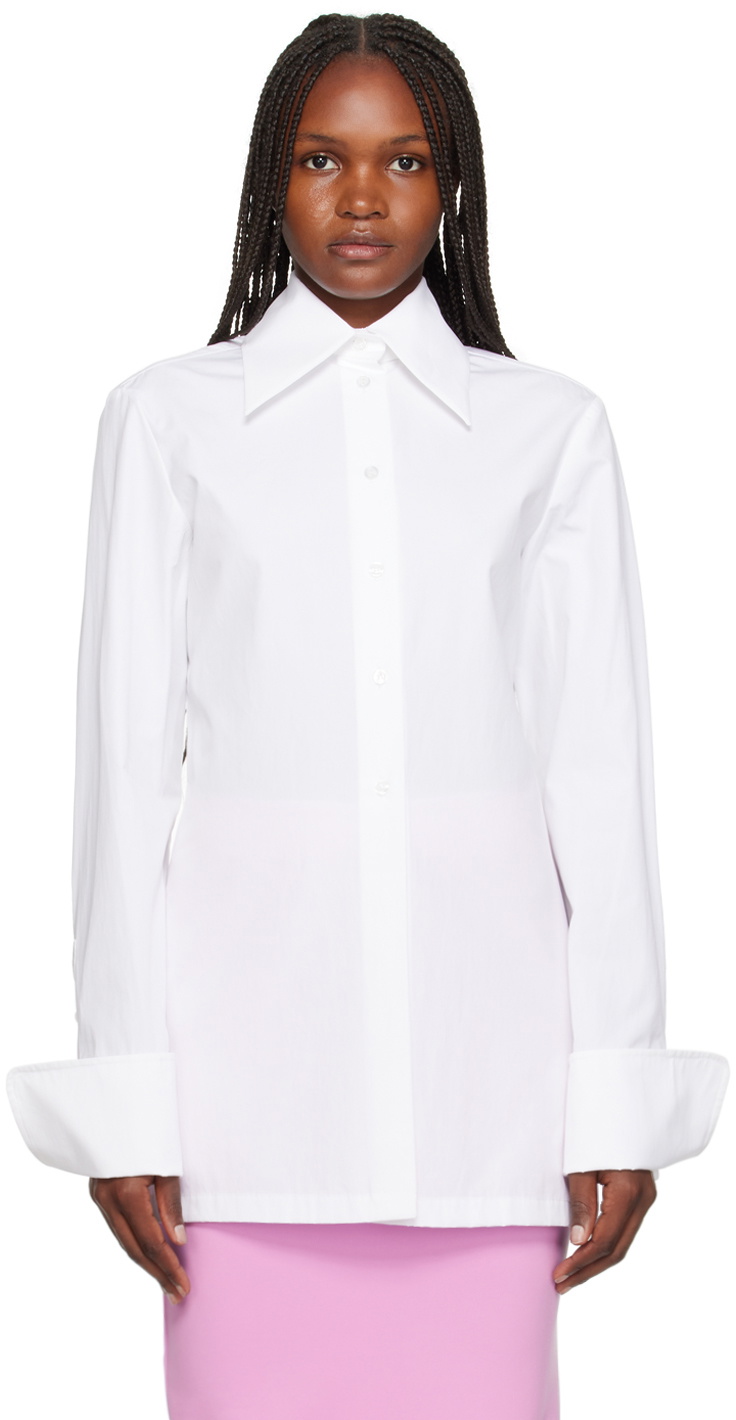 Sportmax White Licenza Shirt Sportmax
