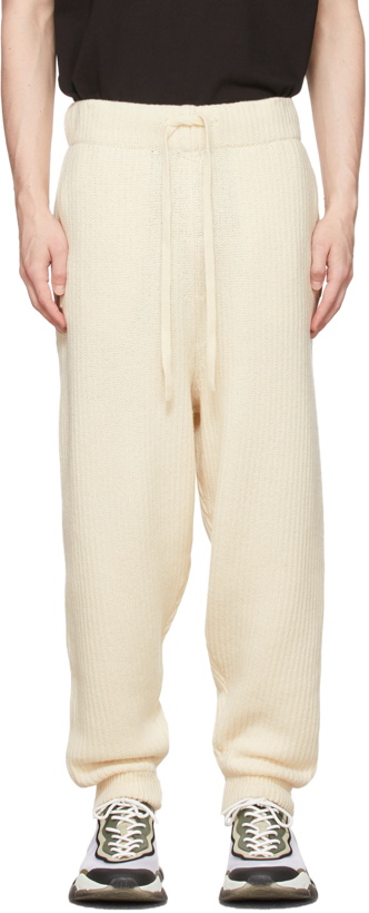 Photo: Moncler Genius Off-White Cashmere & Wool Lounge Pants