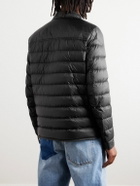 Moncler - Logo-Appliquéd Quilted Shell Down Jacket - Black