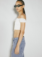 Guess USA Lace Corset Crop Top