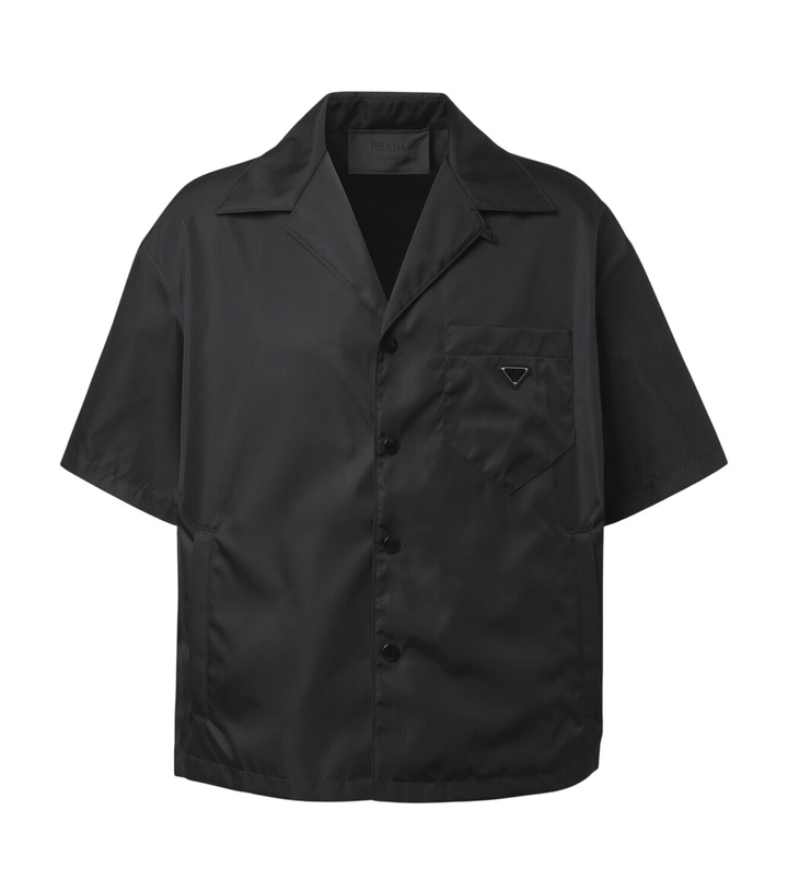 Photo: Prada Re-Nylon bowling shirt