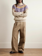 Howlin' - Fair Isle Wool Rollneck Sweater - Neutrals