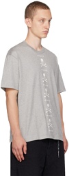 mastermind JAPAN Gray Printed T-Shirt