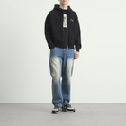 Dime Men's Relaxed Denim Jeans in Sandblasted Indigo
