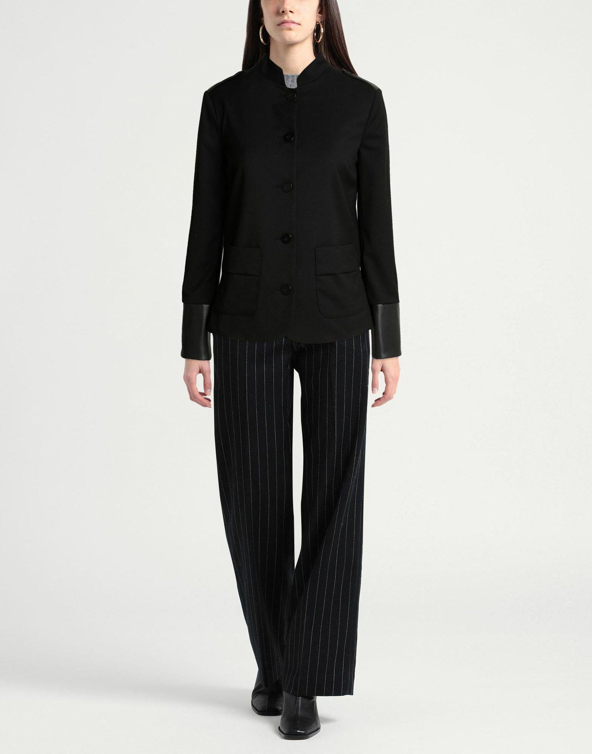 Alessia Santi Womens Jacket in Black