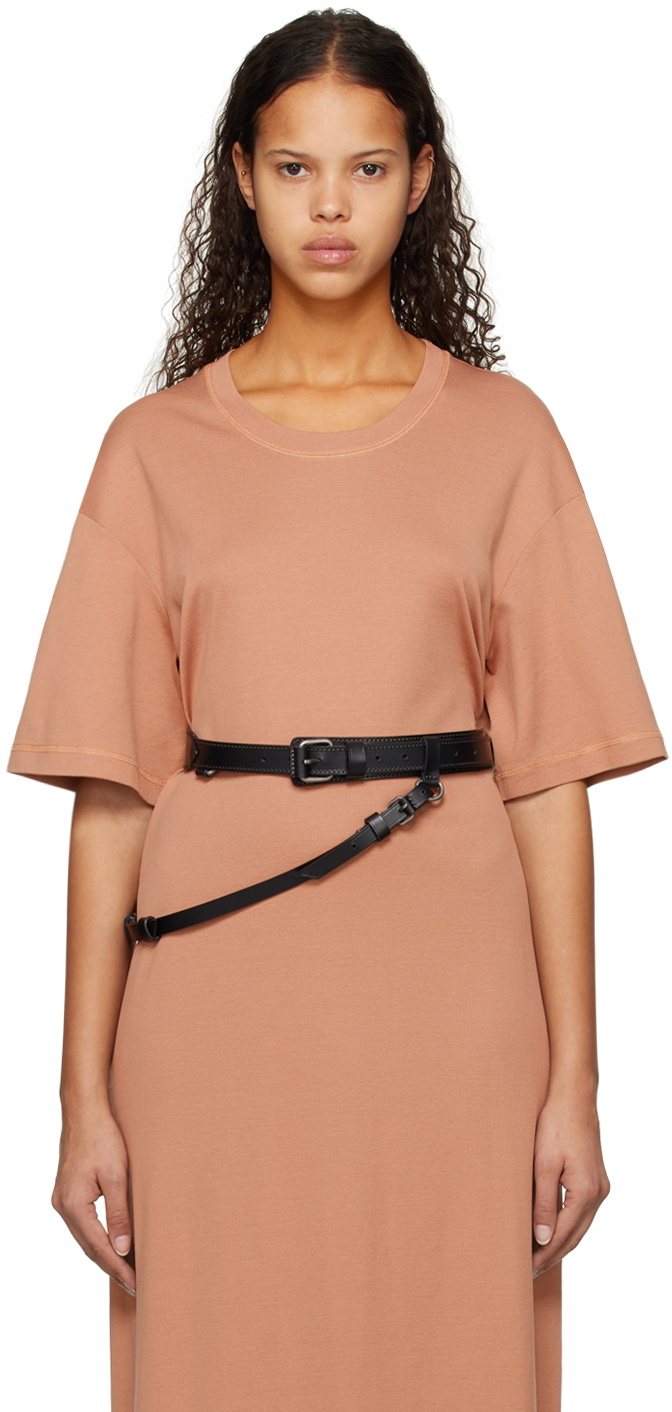 LEMAIRE equestrian belt 80cm black ルメール