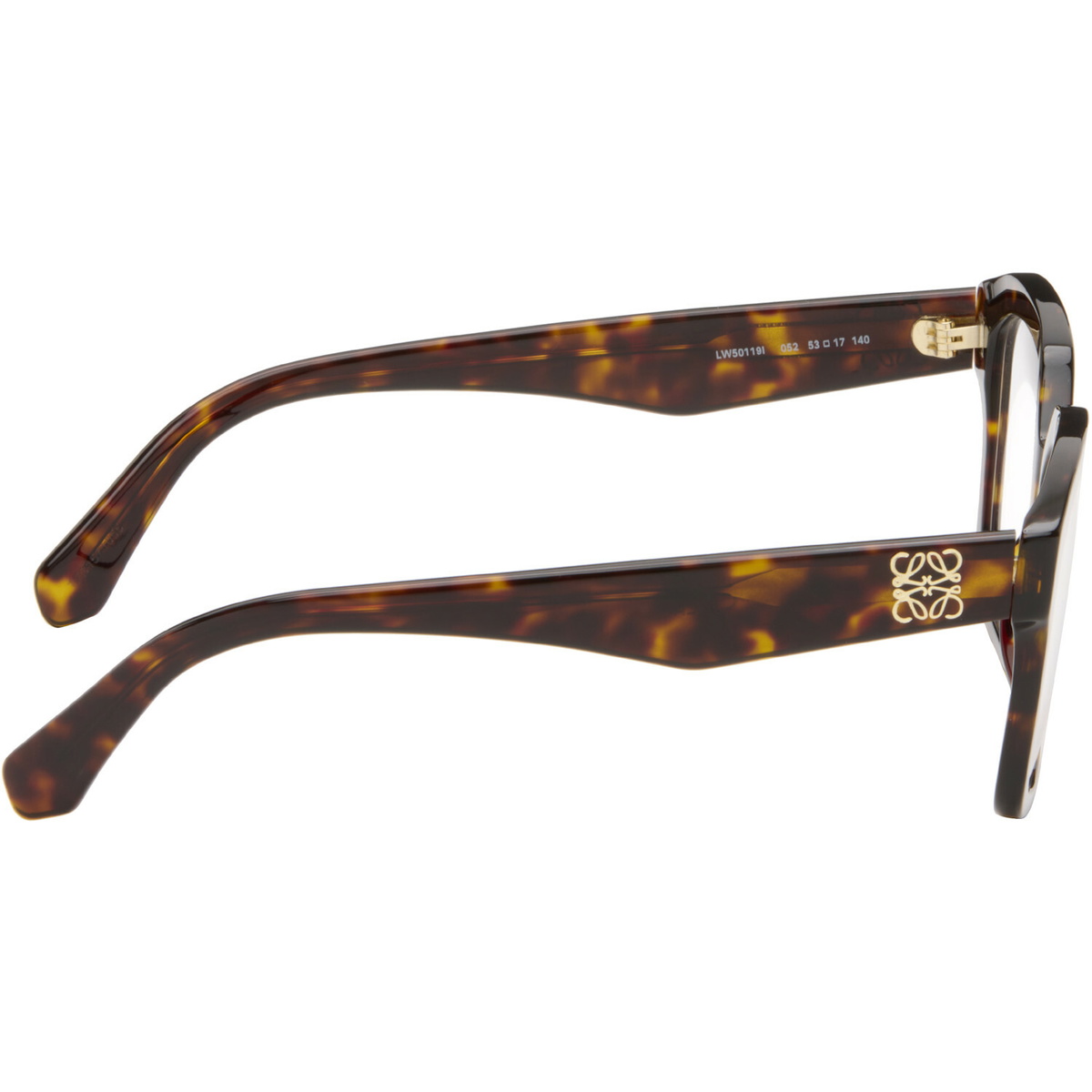 LOEWE Brown Anagram Glasses
