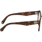 LOEWE Brown Anagram Glasses