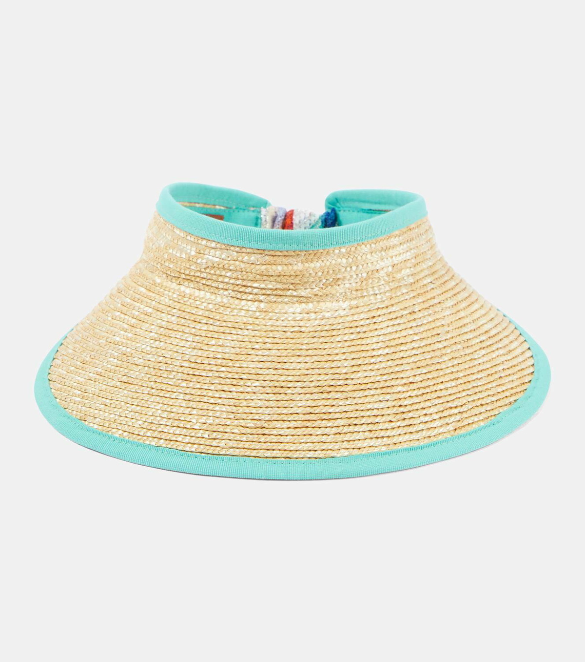 Missoni Crochet straw visor Missoni