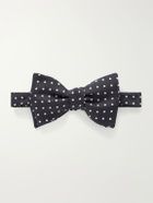 Favourbrook - Party Pre-Tied Polka-Dot Silk Bow Tie