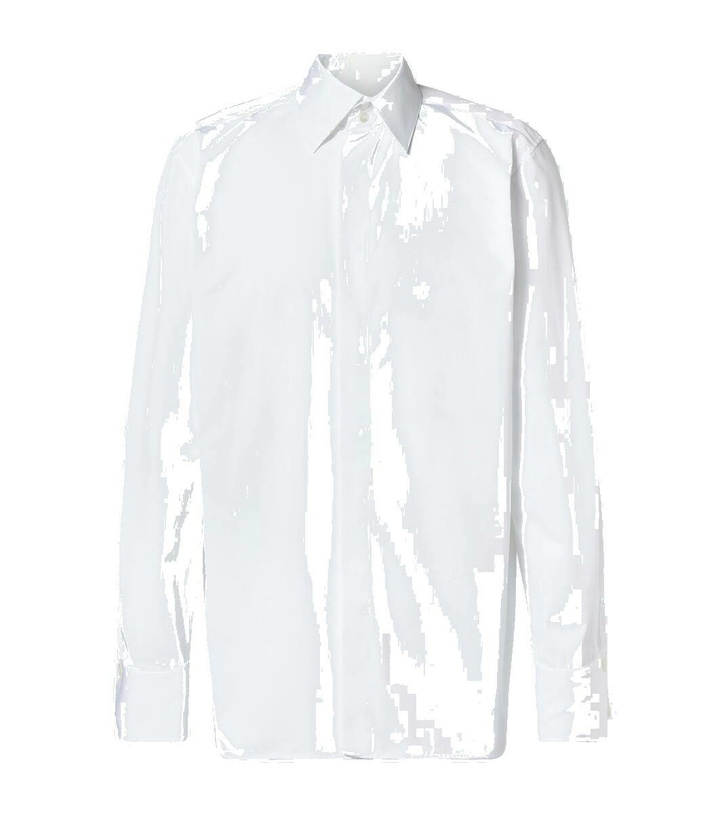 Photo: Saint Laurent Cassandre cotton poplin shirt