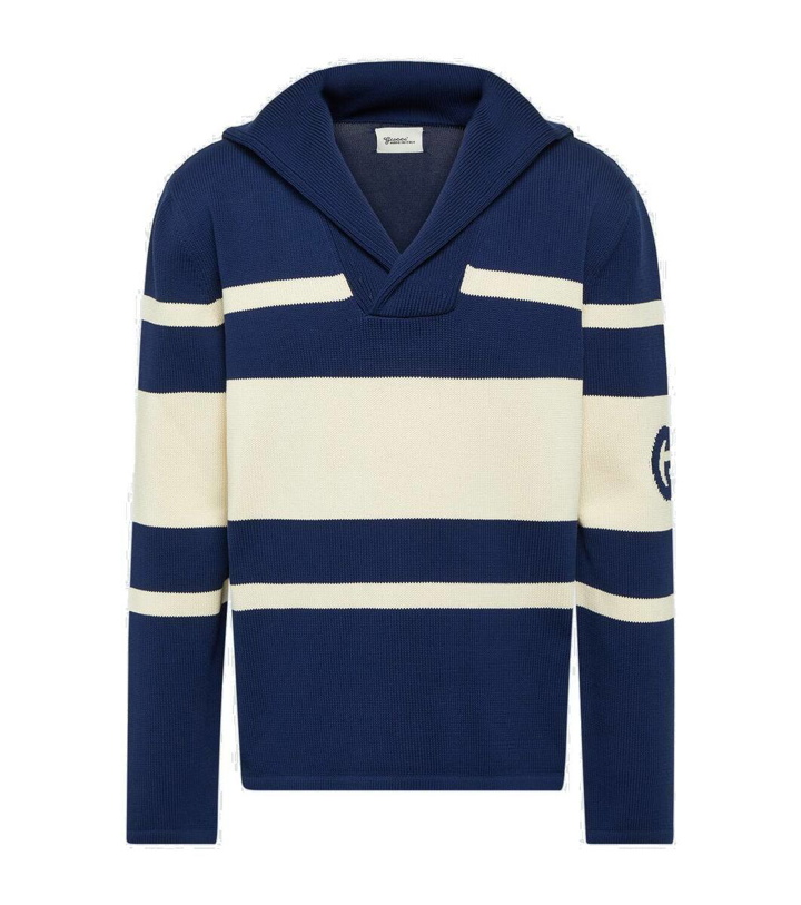 Photo: Gucci Interlocking G striped cotton sweater