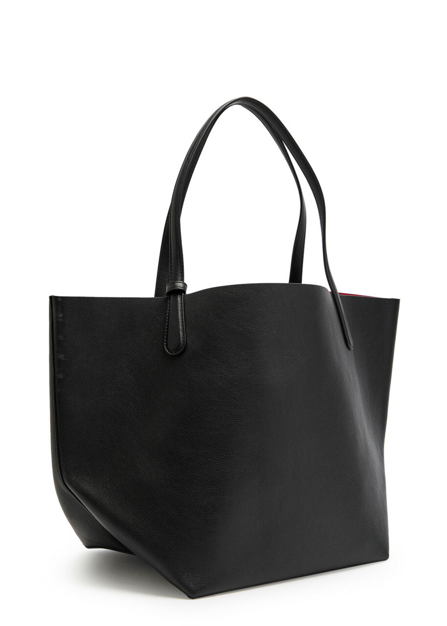 Mansur Gavriel Everyday Grained Leather Tote bag - Black - One Size