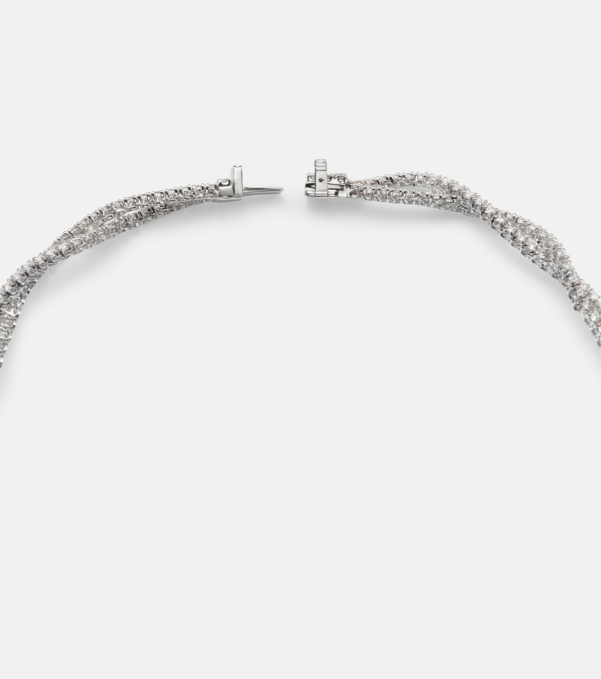 Yeprem Y-Couture 18kt white gold necklace with diamonds