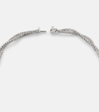 Yeprem Y-Couture 18kt white gold necklace with diamonds