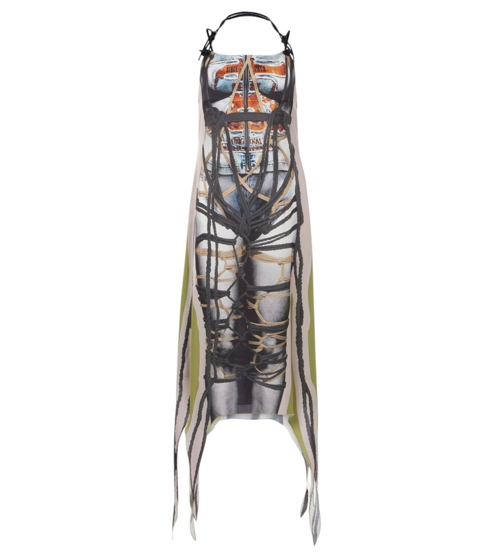 Photo: Y/Project Bondage printed midi dress