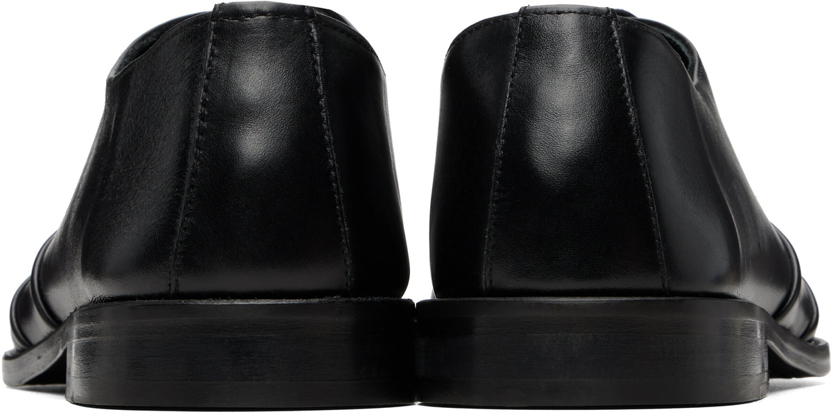 HEREU Black Retall Derbys