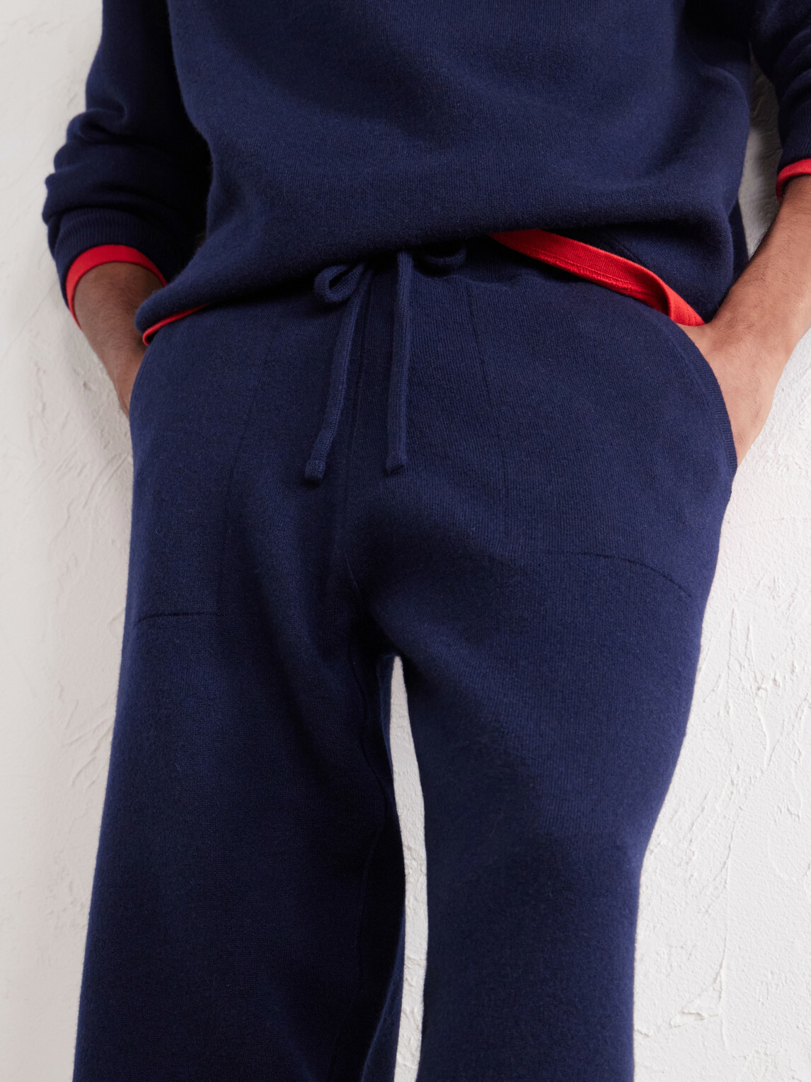 Aimé Leon Dore - Straight-Leg Cashmere-Blend Sweatpants - Blue