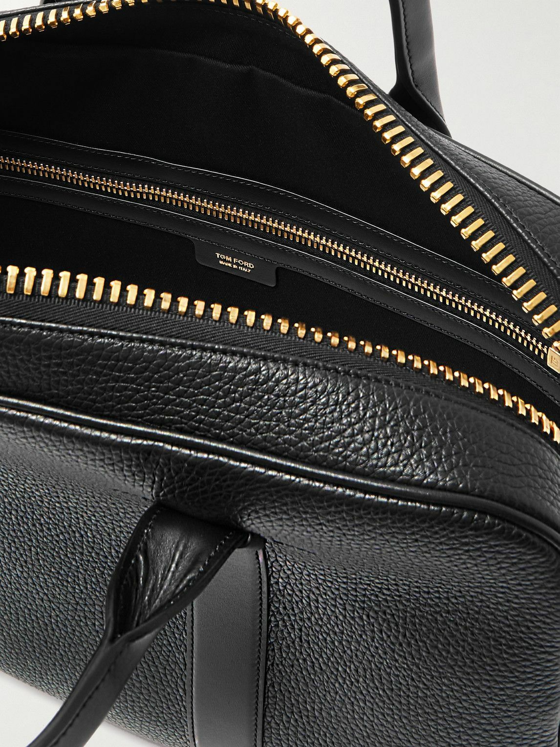 TOM FORD - Buckley Full-Grain Leather Briefcase