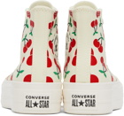 Converse Off-White Chuck Taylor All Star Lift Platform Cherries High Top Sneakers