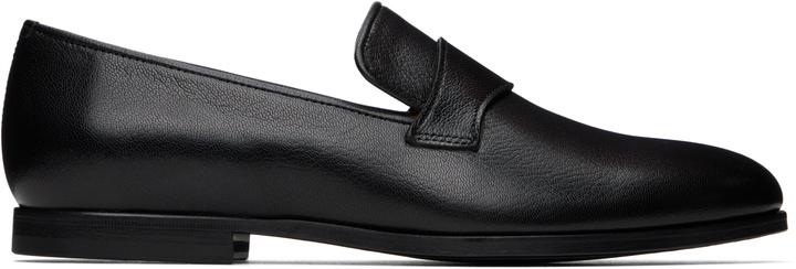 Photo: A.P.C. Black Anastasia Barbieri Edition Leather Loafers