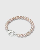 Hatton Labs Classic Pearl Bracelet Pink - Mens - Jewellery