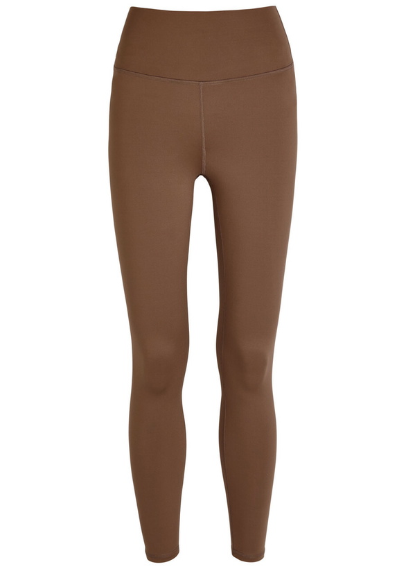 Photo: Varley Assure 25 Stretch-jersey Leggings Taupe