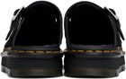 Dr. Martens Black ZebZag Mules