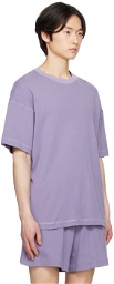 RANRA Purple Crewneck T-Shirt