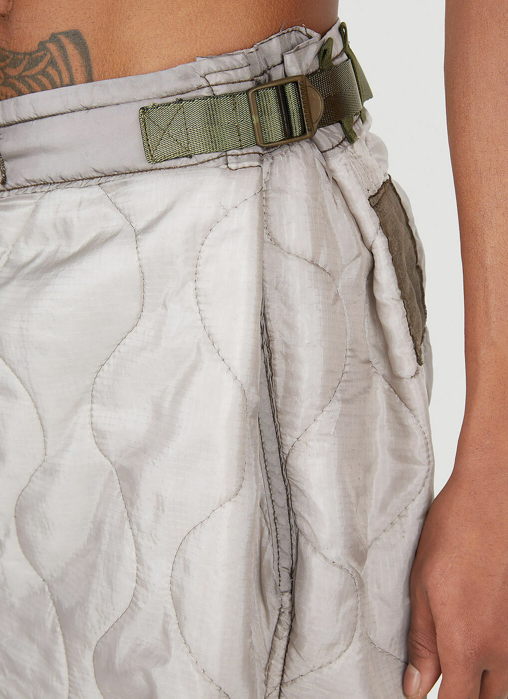 NOTSONORMAL - Puff Pants in Grey NOTSONORMAL